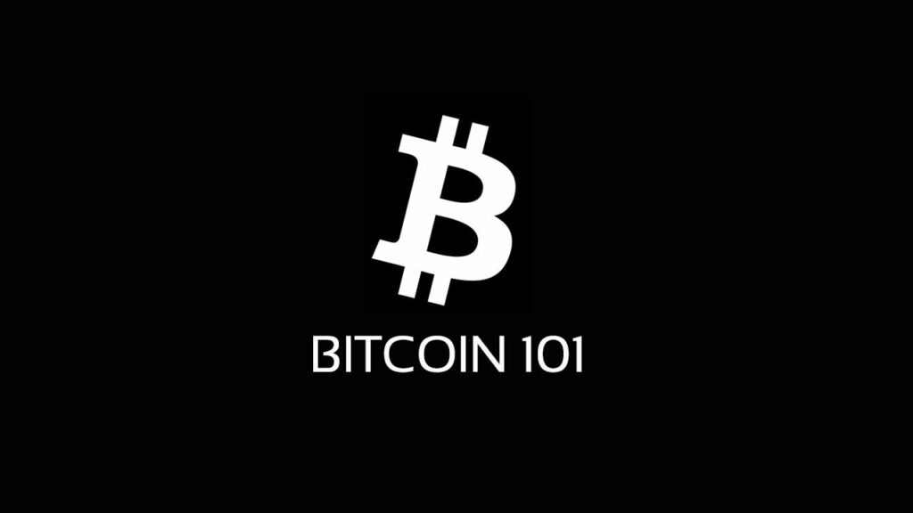Bitcoin ehk BTC ehk krüptoraha. Lühendatult on bitcoin ka BTC. Pilt on illustreeriva Bitcoin 101 logoga