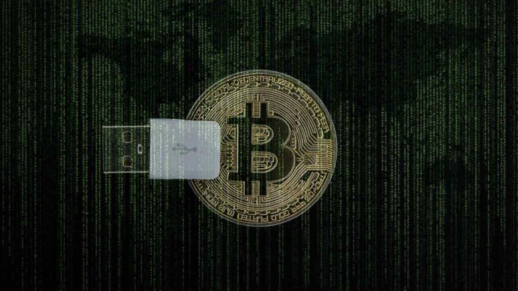 Bitcoin ja usb pulk